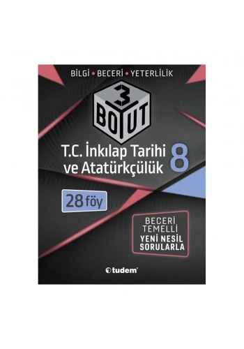 Tudem 8.Sınıf Tc.İnkılap Tarihi 3 BOYUT