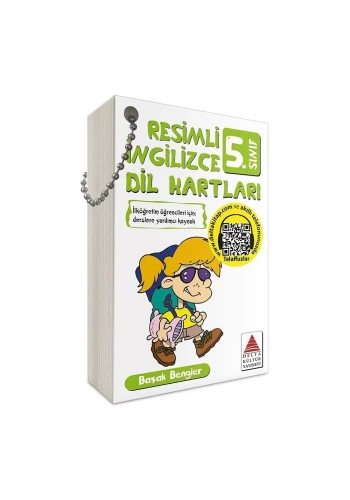 Delta 5.Sınıf Resimli İngilizce Dil Kartları