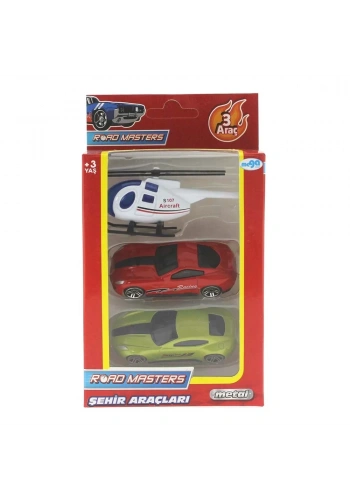 Mega Şehir Arabaları 3’lü Set 01231