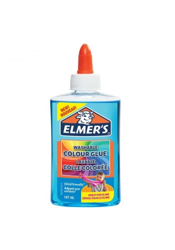 Elmer’s Şeffaf Renkli Sıvı Yapıştırıcı Mavi 147 ml 2109485