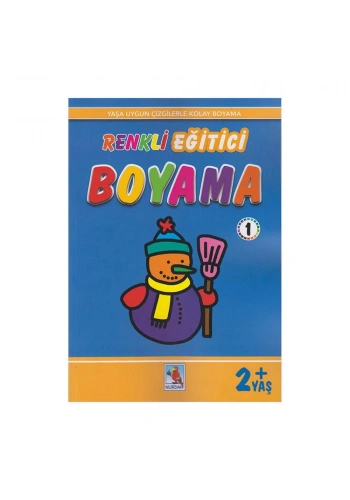 Renkli Eğitici Boyama - 1   2+ Yaş