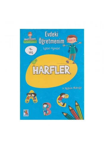 Evdeki Öğretmenim - Harfler (Boyama)