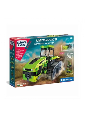 Clementoni Mekanik Laboratuvarı Çiftlik Traktörü 75064TR
