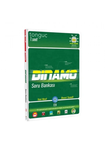 Tonguç  7. Sınıf Dinamo Fen Bilimleri Soru Bankası +