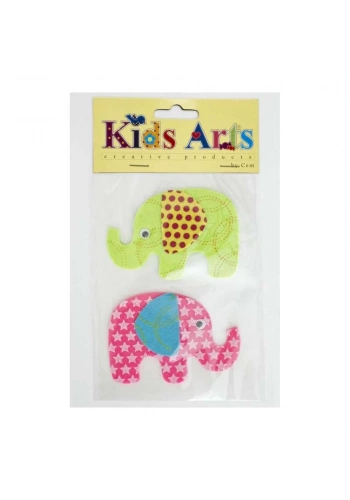 Dolphin Kids Arts Keçe Sticker Fil 2’Li St-5238