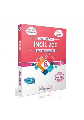 Köşebilgi  6.Sınıf İngilizce Özet Bilgili Soru Bankası 2022