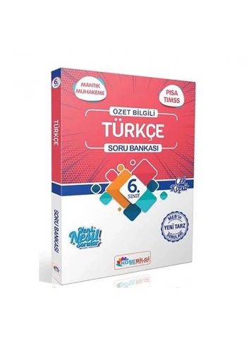 Köşebilgi  6.Sınıf Türkçe Özet Bilgili Soru Bankası 2022