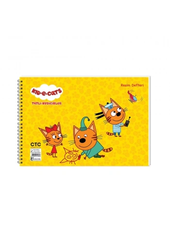 Keskin Resim Defteri 25x35cm 15yp Tatlı Kedicikler 300215-80