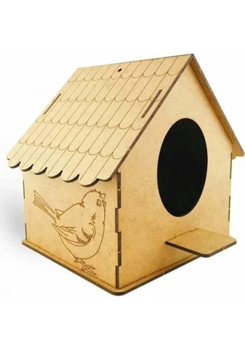 Südor Ahşap Maket Kuş Evi Md-1-06
