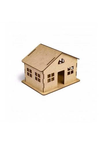 Südor Ahşap Maket Sade Ev Md-1-04