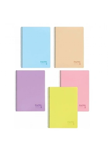 Pastello A4 120 Yp. Spralli PP Kapak Çizgili Defter 540934-99