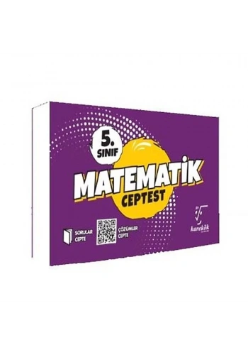 Karekök  5. Sınıf Cep Test Matematik