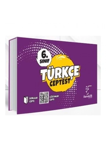 Karekök  6. Sınıf Cep Test Türkçe