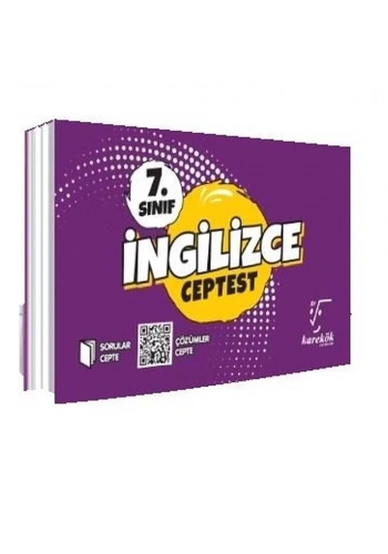Karekök  7. Sınıf Cep Test İngilizce