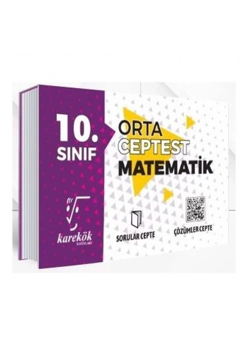 Karekök  10. Sınıf Cep Test Matematik Orta