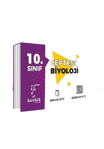 Karekök  10. Sınıf Cep Test Biyoloji