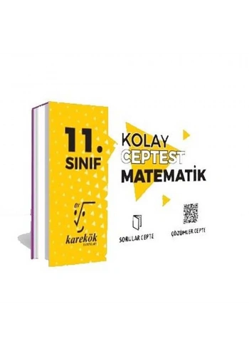 Karekök  11. Sınıf Cep Test Matematik Kolay