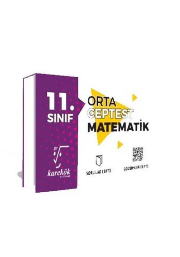 Karekök  11. Sınıf Cep Test Metematik Orta