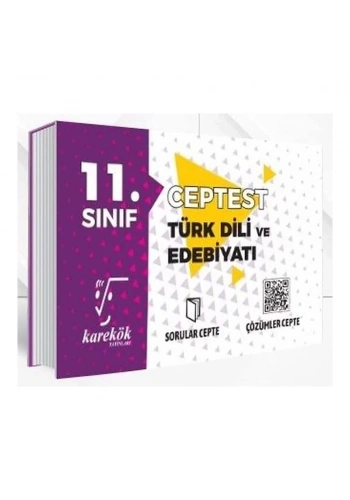 Karekök  11. Sınıf Cep Test Türk Dili Ve Edebiyatı