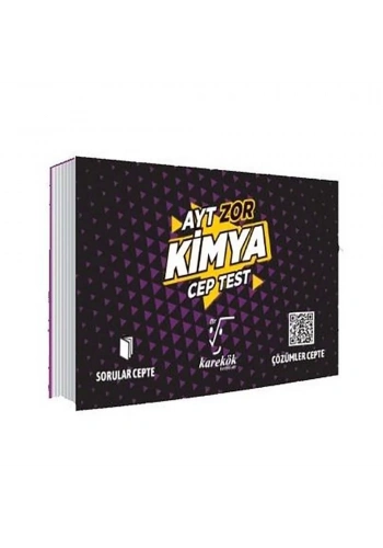 Karekök  AYT Kimya Cep Test Zor