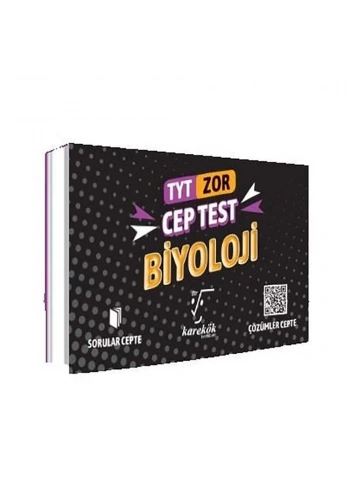 Karekök  AYT Cep Test Biyoloji Zor