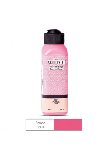 Artdeco Akrilik Boya 140ml Pembe 3604