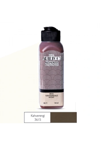 Artdeco Akrilik Boya 140ml Kahverengi 3615