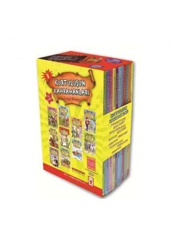 Kurtuluşun Kahramanları 1 Set - (10 Kitap)