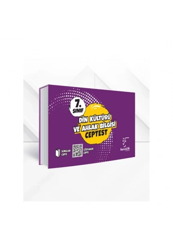 Karekök  7. Sınıf Cep Test Din Kültürü Ve Ahlak Bilgisi