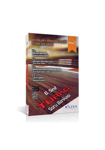 Bilfen  6. Sınıf BİLTEST Türkçe Soru Bankası