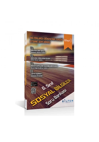Bilfen  6. Sınıf BİLTEST Sosyal Bilgiler Soru Bankası