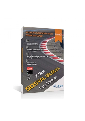 Bilfen  7. Sınıf BİLTEST Sosyal Bilgiler Soru Bankası
