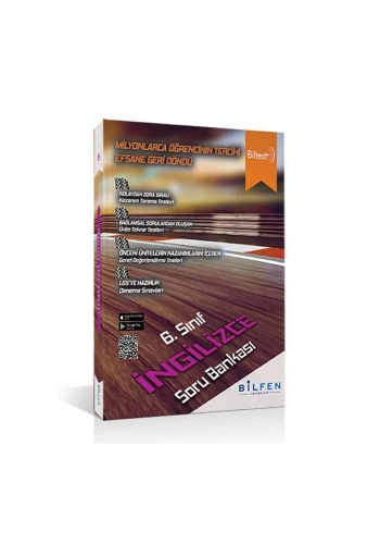 Bilfen  6. Sınıf BİLTEST İngilizce Soru Bankası