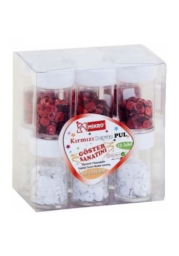 Mikro Kırmızı Beyaz Pul Sim 1208Wr