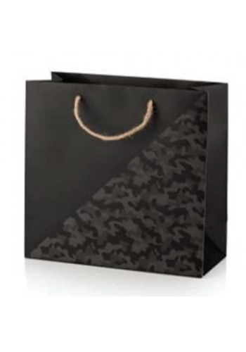 Gıpta Camouflage Siyah B5 Karton Çanta 330x135x320mm BG8196