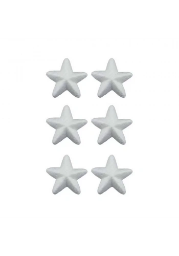 Ticon Köpük Yıldız (6Cm) 6’Lı Paket 328567