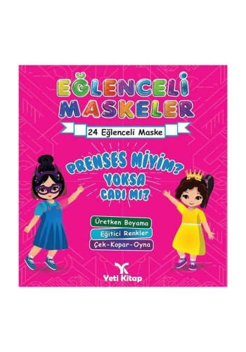 Eğlenceli Maskeler Prenses Miyim Yoksa Cadı Mı