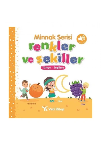 Minnak Serisi Renkler Ve Şekiller Türkçe - İngilizce
