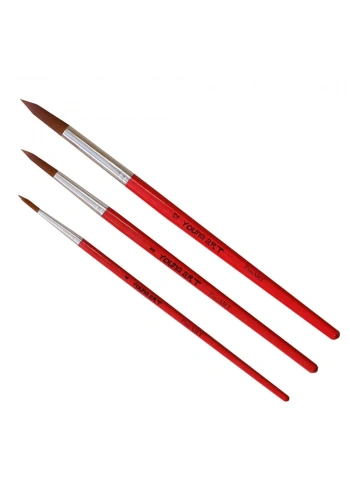 Ponart Young Art 7200 Sentetik Fırça Yuvarlak Uçlu No:6