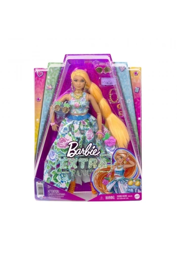 Barbie Extra Fancy Çiçekli Kostümlü Bebek HHN14