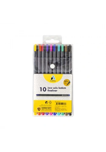 Adel Prime Ink 10’Lu Klasik Fineliner