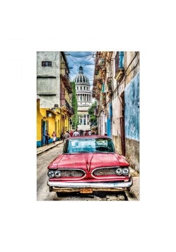 Educa Vintage Car In Old Havana 1000 Parça Puzzle 16754
