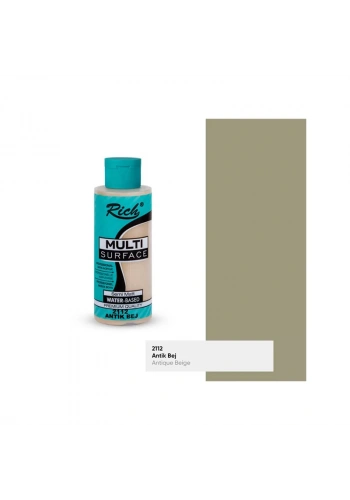 RICH MULTİ AKRİLİK BOYA 2112 ANTİK BEJ 120 cc
