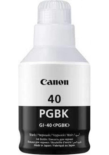 CANON GI-40PGBK SİYAH MÜREKKEP KARTUŞ 6000 SAYFA 170ml (G5040 G6040 G7040 GM2040 GM4040)