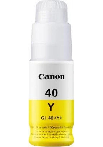 CANON GI-40Y SARI MÜREKKEP KARTUŞ 7700 SAYFA 70ml (G5040 G6040 G7040)