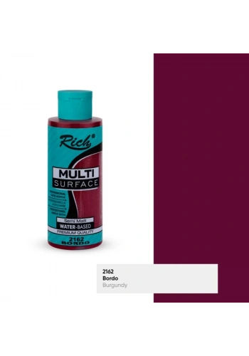 RICH MULTİ AKRİLİK BOYA 2162 BORDO 120 cc