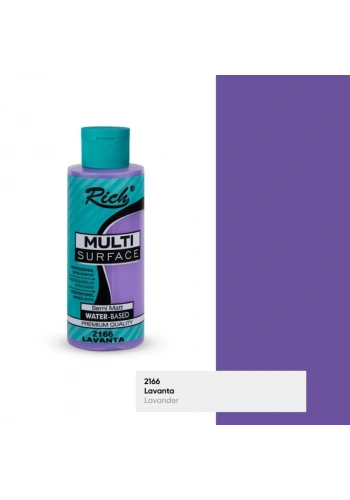 RICH MULTİ AKRİLİK BOYA 2166 LAVANTA 120 cc