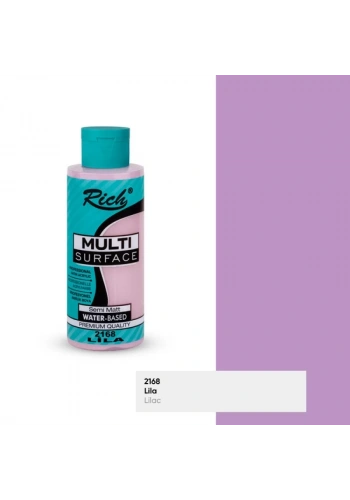 RICH MULTİ AKRİLİK BOYA 2168 LİLA 120 cc