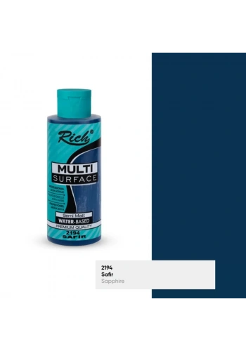 RICH MULTİ AKRİLİK BOYA 2194 SAFİR 120 cc