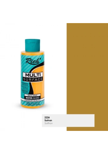 RICH MULTİ AKRİLİK BOYA 2226 SAFRAN 120 cc